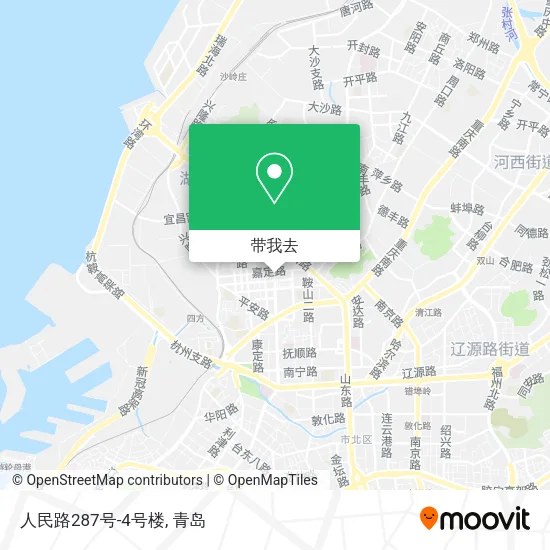 人民路287号-4号楼地图