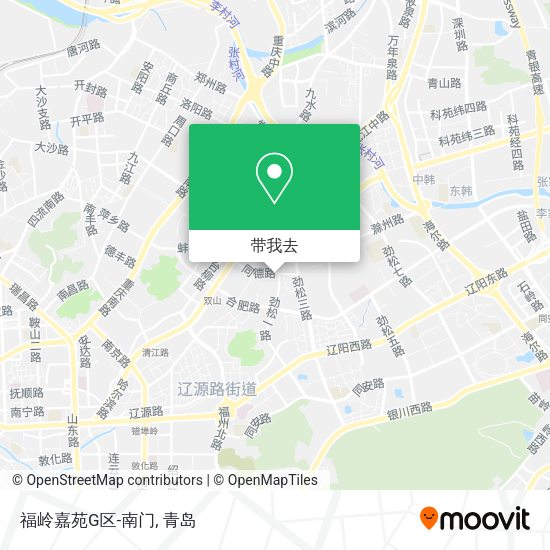 福岭嘉苑G区-南门地图