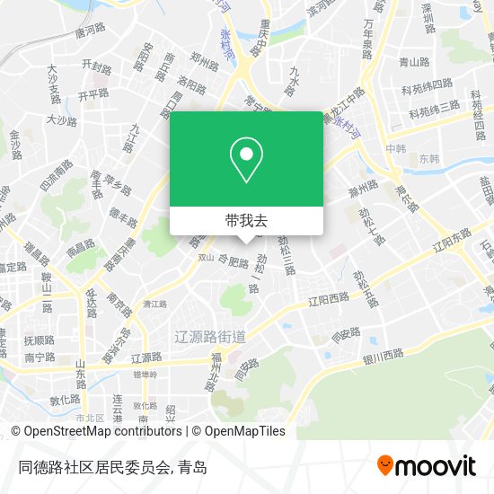 同德路社区居民委员会地图
