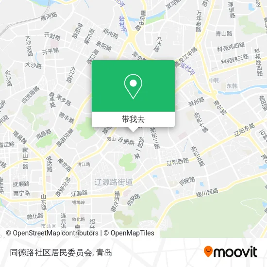同德路社区居民委员会地图