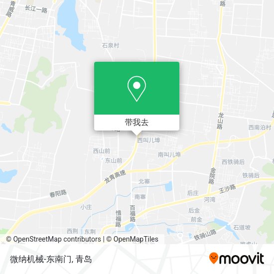 微纳机械-东南门地图