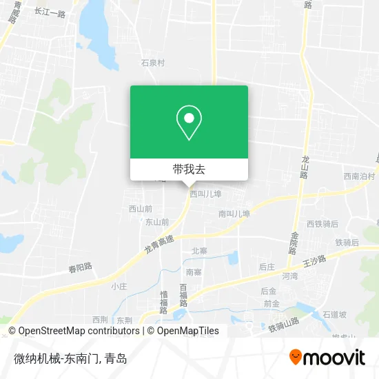 微纳机械-东南门地图