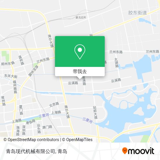 青岛现代机械有限公司地图