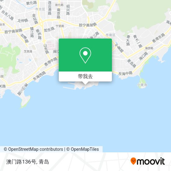 澳门路136号地图