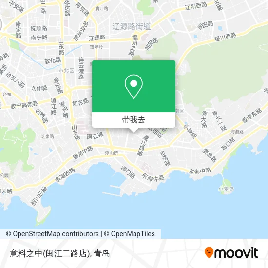 意料之中(闽江二路店)地图