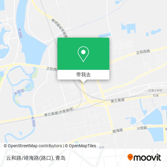 云和路/靖海路(路口)地图