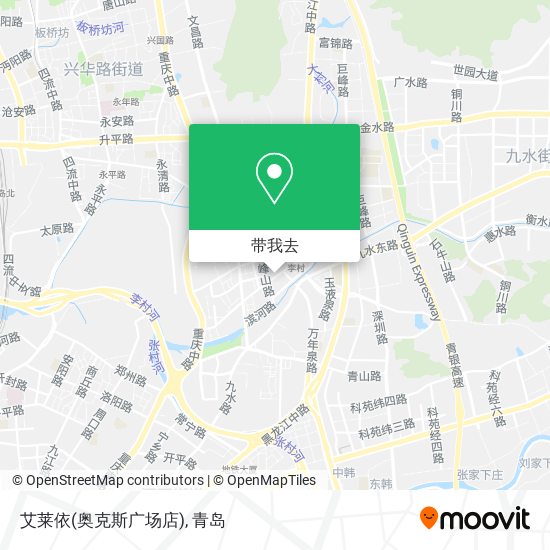 艾莱依(奥克斯广场店)地图