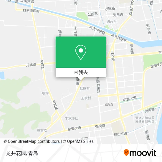 龙井花园地图