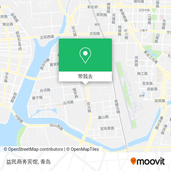 益民商务宾馆地图