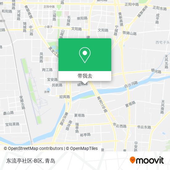 东流亭社区-B区地图