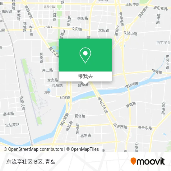 东流亭社区-B区地图