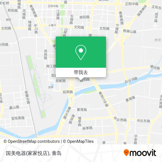 国美电器(家家悦店)地图