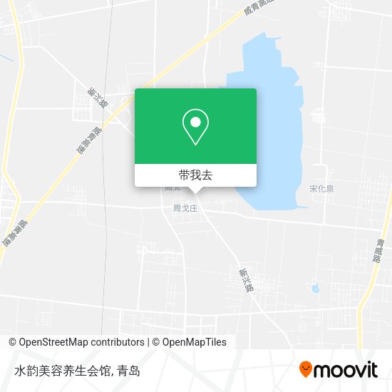 水韵美容养生会馆地图