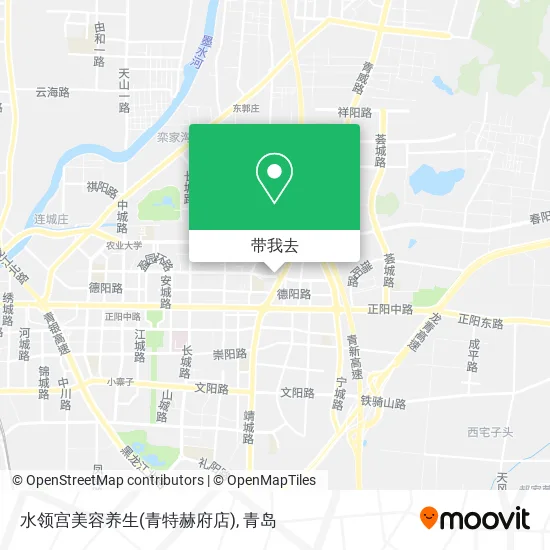 水领宫美容养生(青特赫府店)地图