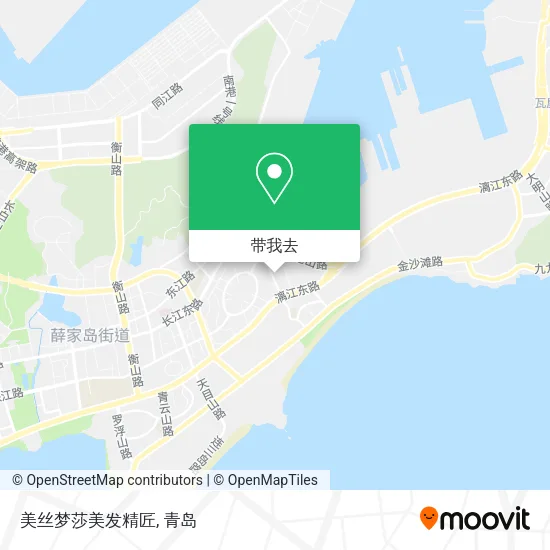 美丝梦莎美发精匠地图