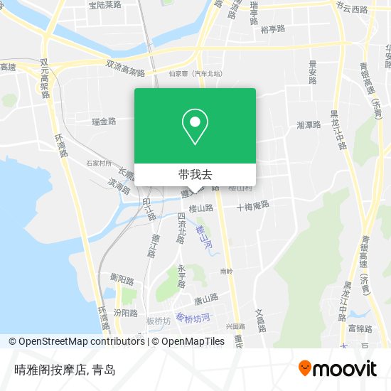 晴雅阁按摩店地图