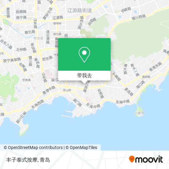 丰子泰式按摩地图