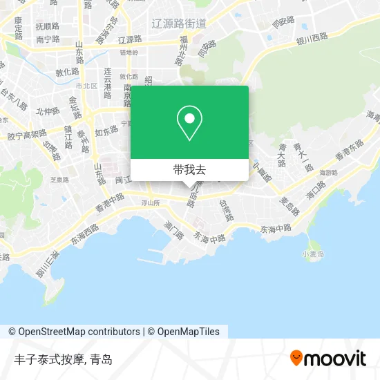 丰子泰式按摩地图