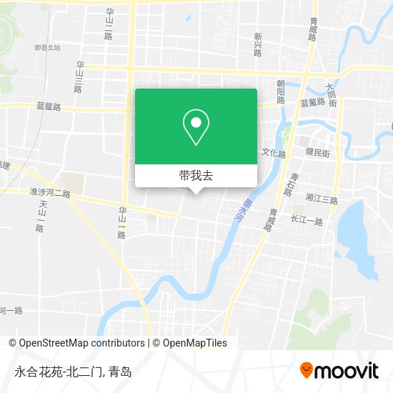 永合花苑-北二门地图