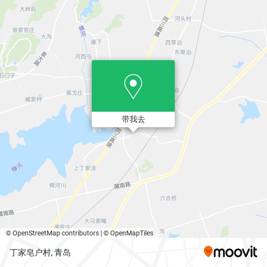 丁家皂户村地图