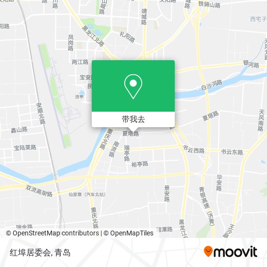 红埠居委会地图