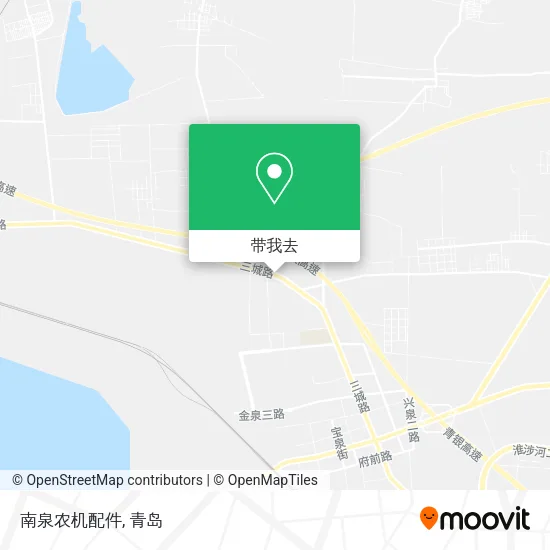 南泉农机配件地图