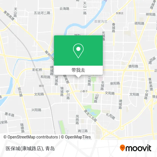 医保城(康城路店)地图