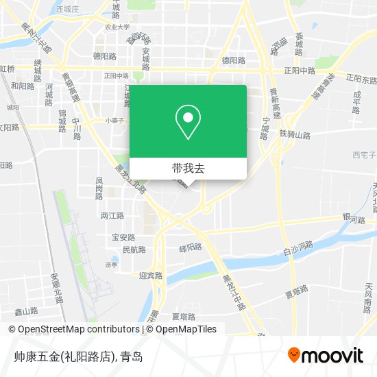 帅康五金(礼阳路店)地图