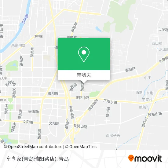 车享家(青岛瑞阳路店)地图