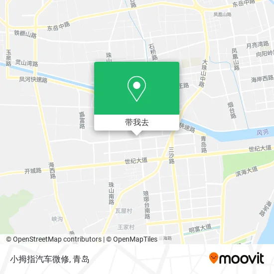 小拇指汽车微修地图
