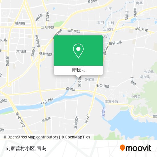 刘家营村小区地图