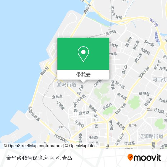金华路46号保障房-南区地图