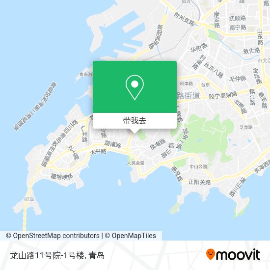 龙山路11号院-1号楼地图