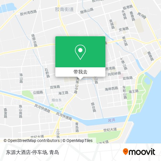 东源大酒店-停车场地图