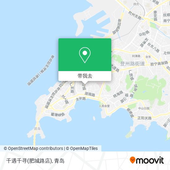 千遇千寻(肥城路店)地图