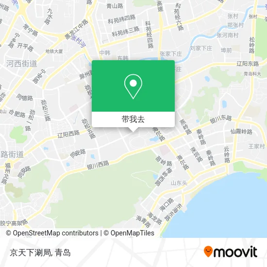 京天下涮局地图