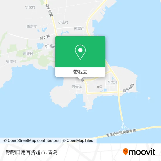 翔翔日用百货超市地图
