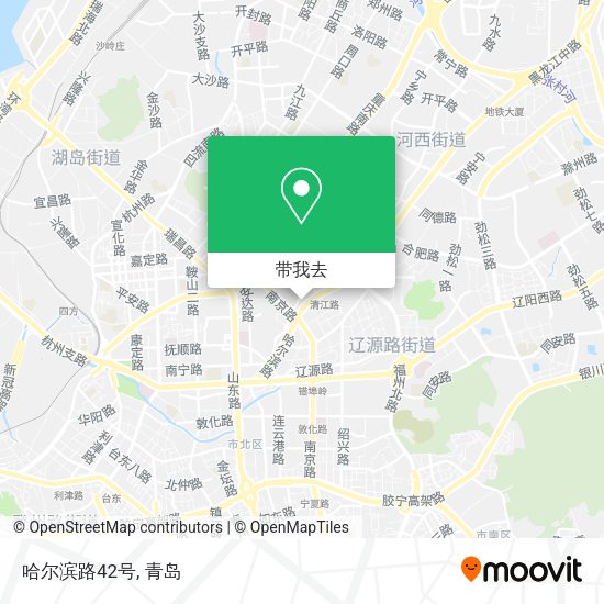 哈尔滨路42号地图
