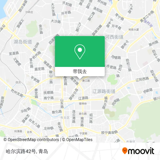 哈尔滨路42号地图