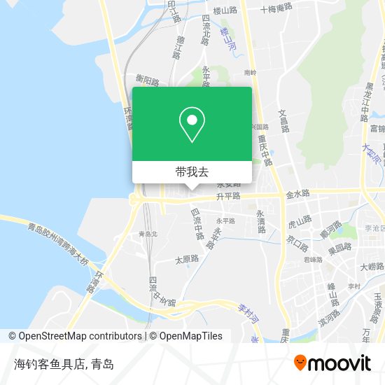 海钓客鱼具店地图