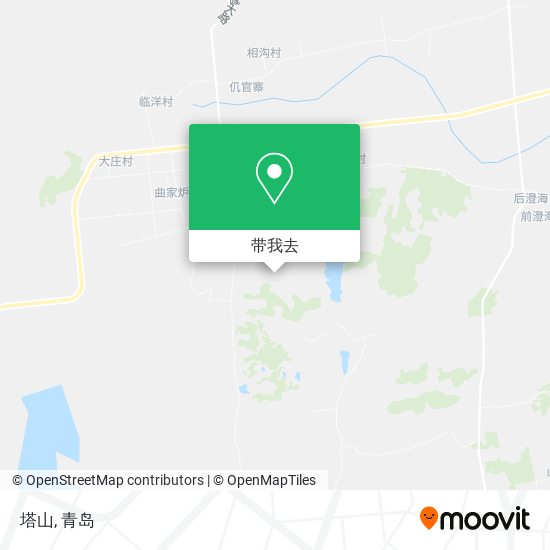 塔山地图
