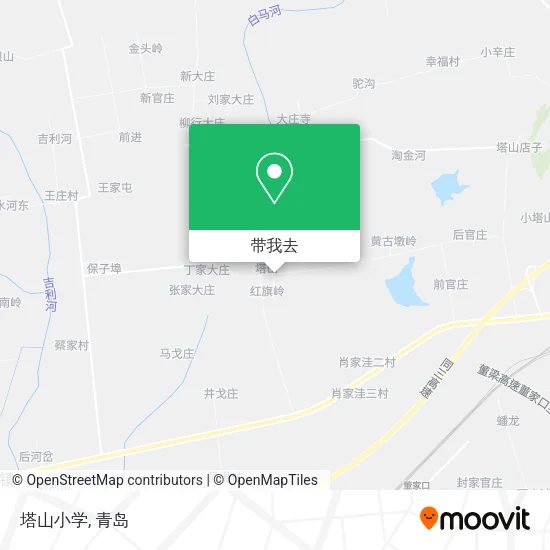 塔山小学地图