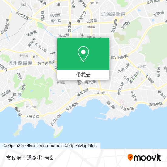 市政府南通路①地图