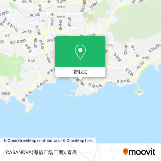 CASANOVA(海信广场二期)地图