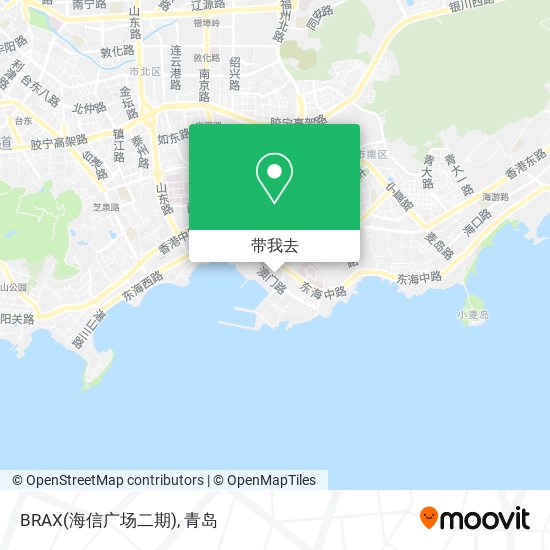 BRAX(海信广场二期)地图