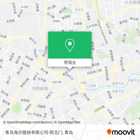 青岛海尔股份有限公司-西北门地图