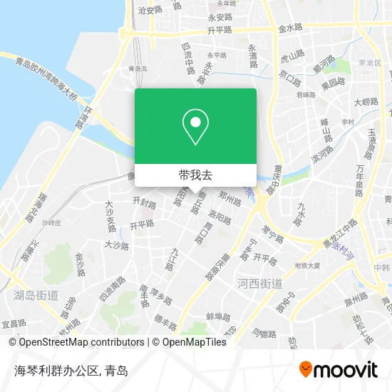 海琴利群办公区地图