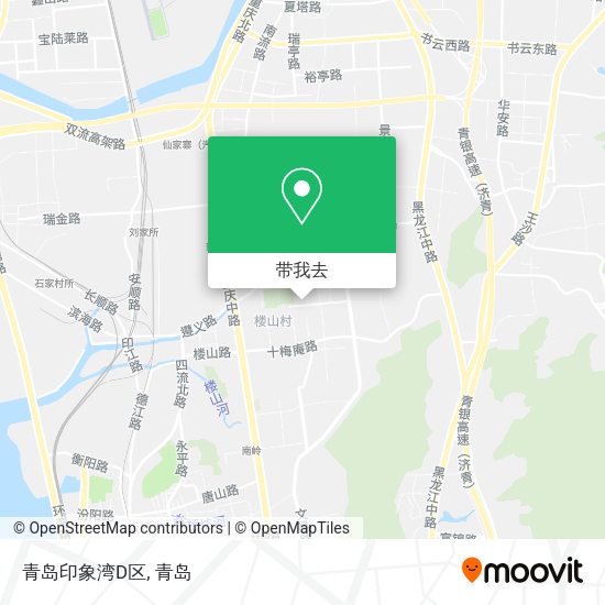 青岛印象湾D区地图