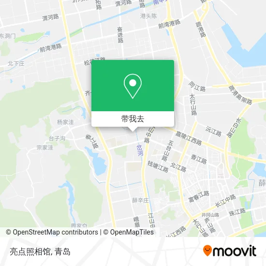 亮点照相馆地图