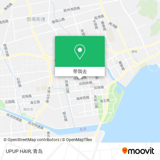 UPUP HAIR地图